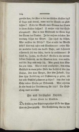 Ein und dreißigstes Kapitel. Dritter Stand der Menschen. - Vierzigstes Kapitel. Die Entstehung der Schrift.