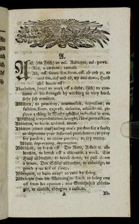 Aal, [...] - Angehören, [...]
