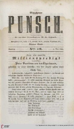 Nro. 19 (4. Mai 1851)