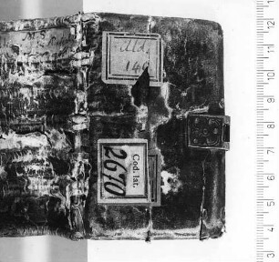 Lectionarium et Antiphonale Cisterciense In fine mancum - BSB Clm 2670