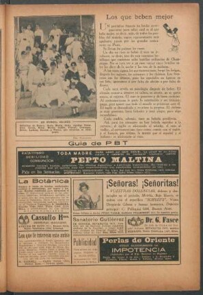 Los que beben mejor