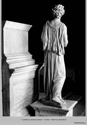 Grabmal des Bartolomeo Aragazzi : Tugend (Justitia?) vom Aragazzi-Grab (oder Engel?)