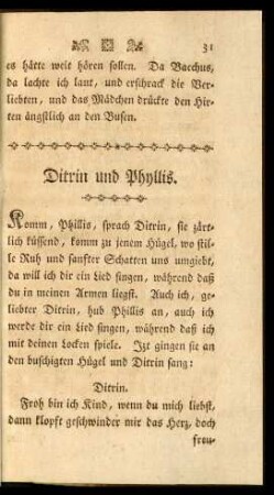 Ditrin und Phyllis