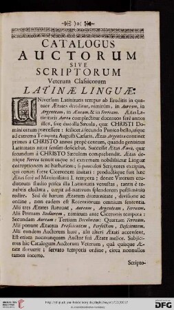 Catalogus Auctorum