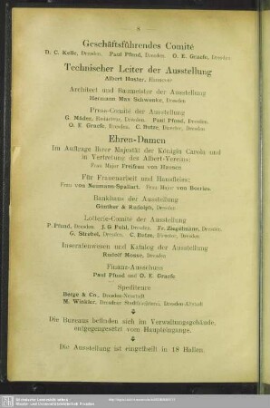 Geschäftsführendes Comité