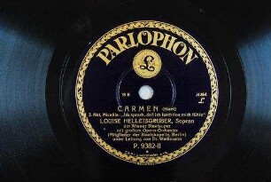Carmen : 3. Akt, [Arie der] Micaela: "Ich sprach, daß ich furchtlos mich fühle" / (Bizet)
