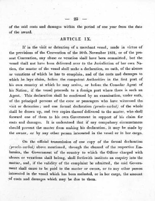 Article IX.