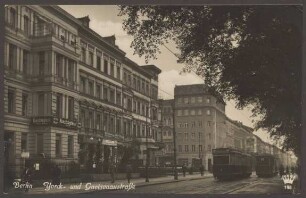 Ansichtskarte Yorckstraße und Gneisenaustraße