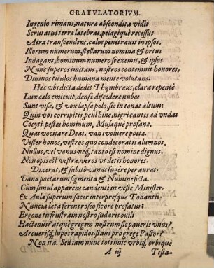 Carmina gratulatoria admodum reverendo, nobili, et excellentissimo viro Domino Wolfgango Schobero ...