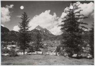 Mittenwald, Blick auf den Ort