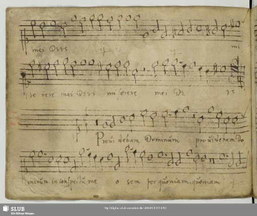 Gallus, Iacobus: Providebam Dominum