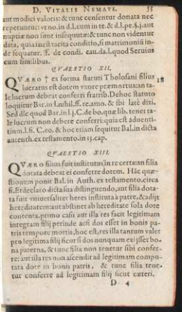 Quaestio XIII.