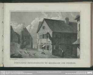Schillers Geburtshaus zu Marbach am Neckar