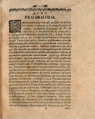 Dogmata Protestantium Ex Jure Canonico