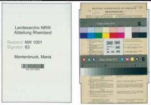Entnazifizierung Maria Montenbruck, geb. 10.09.1909 (Angestellte)