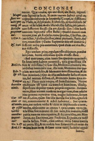 Conciones in sacrum quadragesimae tempus