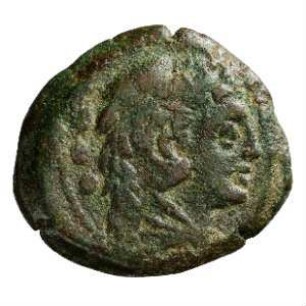 Münze, Quadrans, 189 - 180 v. Chr.