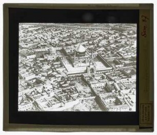 Die moderne Stadt, Fliegeraufnahme