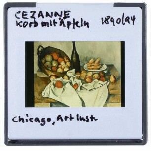 Cézanne, Korb mit Äpfeln