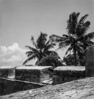 Mauer : Mauer eines von Portugiesen errichteten Forts