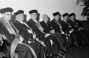 Freiburg: Reihe Professoren, Fink, Gurutt, Heuer, Szilasi, Bauch, Heiss, Friedrich