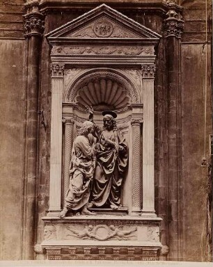 Firenze (Orsanmichele) - Christo e S. Tommaso: Verocchio, 1483