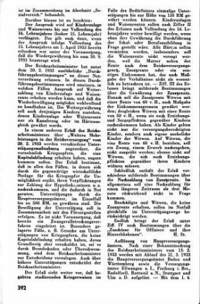 Auflösung von Hauptversorgungsämtern [Kb.- und Kh.-Fürsorge]