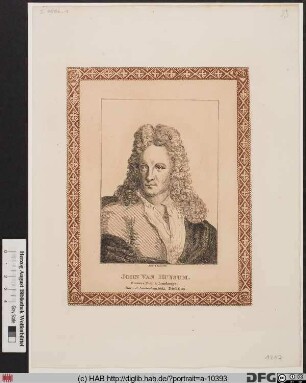 Bildnis Jan van Huysum