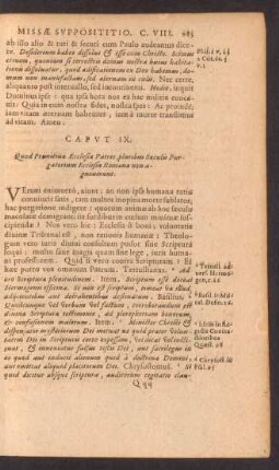 Caput IX. Quod Primitivae Ecclesiae Patres, pluribus Saeculis Purgatorium Ecclesiae Romana non agnoverunt.