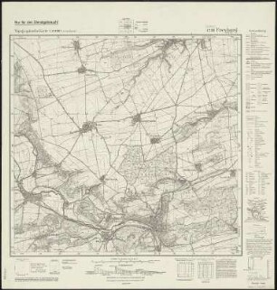 Meßtischblatt4736 : Freyburg (Unstrut), 1943 : Freyburg (Unstrut). - Aufn. 1903, hrsg. 1905, bericht. 1930, hrsg. 193. - 1:25000. - [Berlin]: Reichsamt für Landesaufnahme, 1943. - 1 Kt.