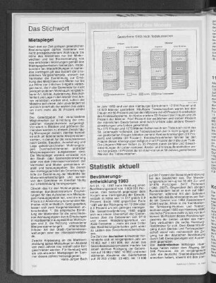 Gestorbene 1983 nach Todesursachen