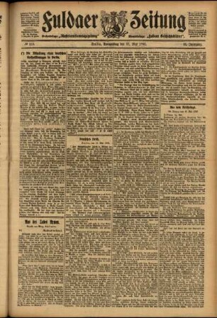 Ausgabe vom Donnerstag, den 17. Mai 1906.