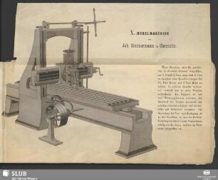 X. Hobelmaschine