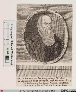 Bildnis Cyriacus Spangenberg
