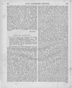 Göttling, K. W.: Ad orationem, Qua Munus Professoris Philosophiae Ordinarii. Clementissime Ab Almis Academiae Nutritoribus Sibi Demandatum, D. XXIX. Octobris MDCCCXXXI Auspicabitur. Jena: Frommann [s.a.]