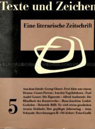 Eine literarische Zeitschrift. 2. Jahrgang 1956