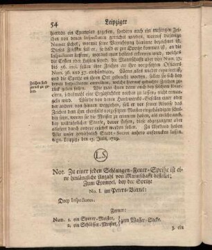 Not. Zu einer jeden Schlangen-Feuer-Spritze ist eine hinlängliche Anzahl von Mannschafft bestellet;[...]