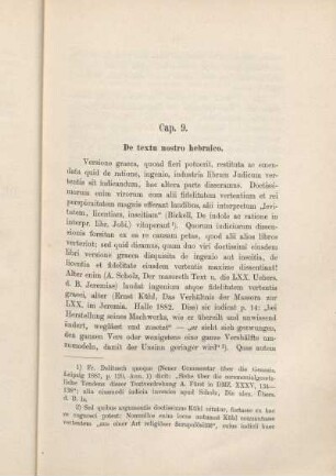 Cap. 9. De textu nostro hebraico.