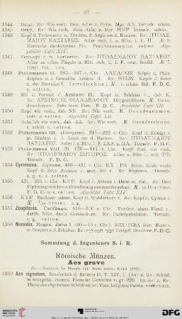 Römische Münzen (Nr. 1359-2696)