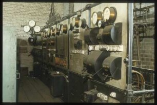 Bahnbetriebswerk Wustermark, alte Schalttafel von 1908