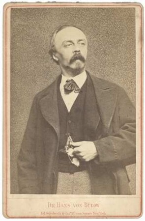 Fotografie von Hans von Bülow (1830-1894)