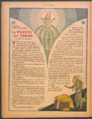 La viejecita del camino : Cuento para los niños