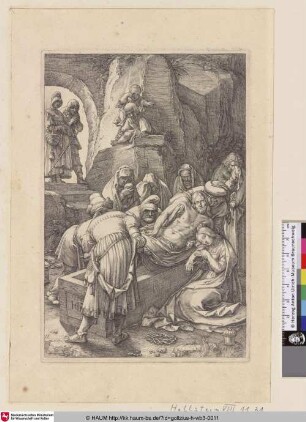 [Grablegung; Entombment; Graflegging van Christus]