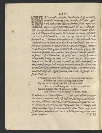 LXVI. Cum Tempore Crescit.