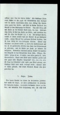 7. Ketzer. Juden.
