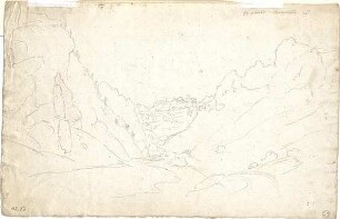 Neureuther, Gottfried von; Ansichten - Burg Rabenstein (Studie)