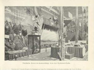 Deutsche Kolonial-Ausstellung. Aus der Kolonial-Halle