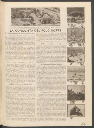 La conquista del polo norte