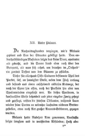 XII. Unter Palmen.