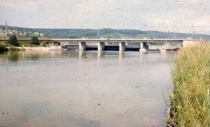 Deizisau, Wehranlage, flussaufwärts